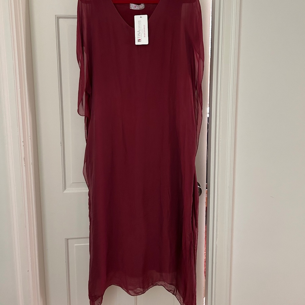 Tina Stephens kaftan dress